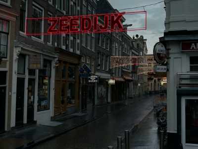 The red-light district
was officially off-limits - Occupied City