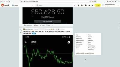 The Reddit community
is aching for a fight - GameStop: The Wall Street Hijack