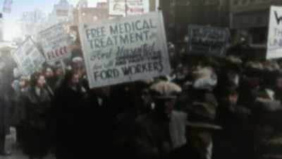 THE RELATIONSHIP
BETWEEN LABOR AND MANAGEMENT - America in Color