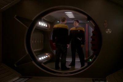 The replicators
have been secured - Star Trek: Deep Space Nine