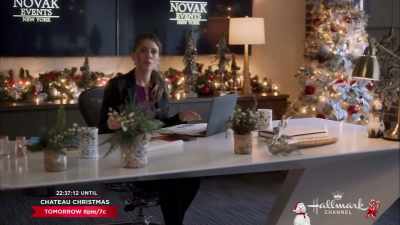 The reporter
from Esquire is here - Jingle Bell Bride