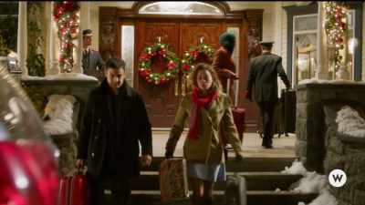 The reservation was originally
booked under Jerry's name, - An Unexpected Christmas