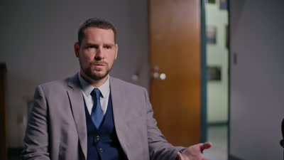 The responding officers
end up seeing a blood trail - How I Caught My Killer