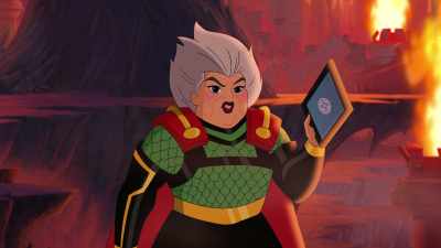 The Responsometers will allow them to act on their own. - DC Super Hero Girls: Intergalactic Games