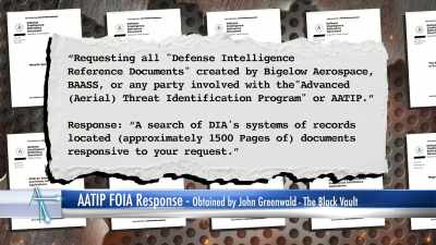 The result was 1,500 pages - Accidental Truth: UFO Revelations