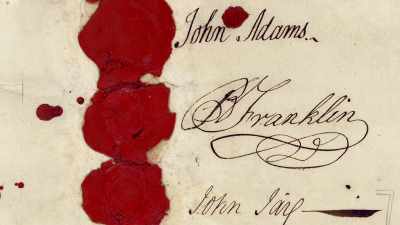 The Revolutionary War was over. - Benjamin Franklin