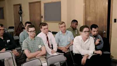 THE RIDERS COMMIT THEMSELVES
TO NONVIOLENCE. - America in Color