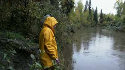 The river is rising right now,
so if the river rises too much, - Life Below Zero: Next Generation
