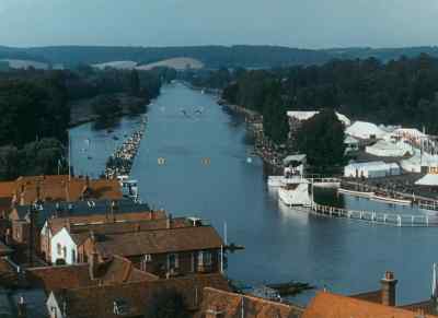 The river Thames at Henley. - XIVth Olympiad: The Glory of Sport
