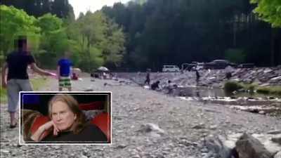 The riverbed looks tame, - The Osbournes Want to Believe