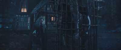 The roasting part.
That's nothing but bad karma. - Hui Buh and the Witch's Castle