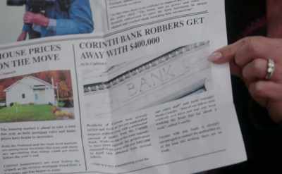 The robbers got away
with $400,000... - Aurora Teagarden Mysteries: Haunted By Murder