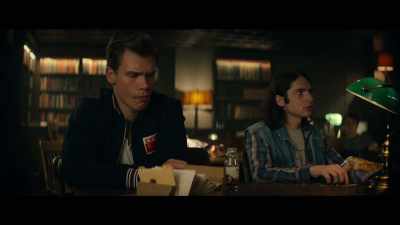 The robbers inscribed
their deeds on the rooftop. - Deadly Class