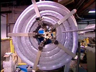 THE ROBOTS TIE THE COIL
AT SEVERAL POINTS - How It's Made