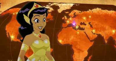 The Roman gods!
(gasps) - Legend of the Three Caballeros