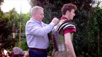The Romans may have operated
a buddy system, - Curse of the Ancients with Alice Roberts