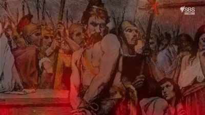 The Romans slaughtered
or enslaved the survivors, - Curse of the Ancients with Alice Roberts