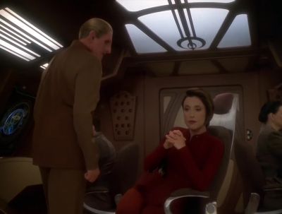 The Romulans have
powered their weapons. - Star Trek: Deep Space Nine