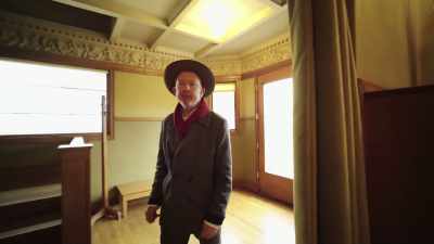 The rooms all flow one into another. - Frank Lloyd Wright: The Man Who Built America