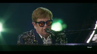 ♪ The roses in the window box
have tilted to one side ♪ - Elton John Live: Farewell from Dodger Stadium