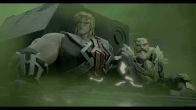 The Royal Engineers have been working to complete a defense shield - He-Man and the Masters of the Universe