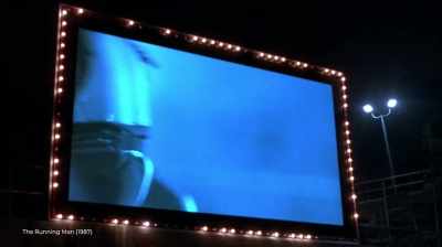 The running man:
America's favorite game show. - In Search of Tomorrow