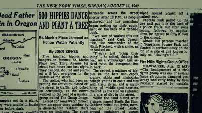 The ruse of it was
that we need more trees - Personality Crisis: One Night Only