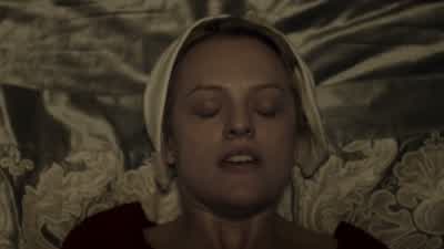 The... The... the chances are... Are better if I... If I lay on my back afterwards. Just get out. - The Handmaid's Tale