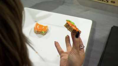 The saltiness from
the pretzels, - Halloween Cookie Challenge