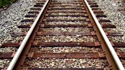 The same effect occurs
on train tracks, - American Moon