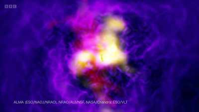The same kind of massive ejections
have been detected again and again, - Secrets of Size: Atoms to Supergalaxies
