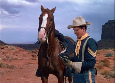 The same ones that killed them Yankee soldiers with General Custer - She Wore a Yellow Ribbon