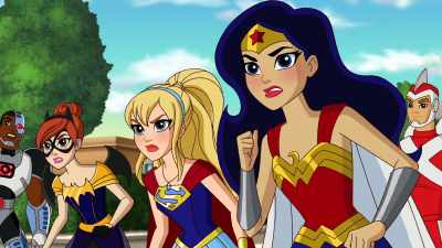 The same peace that the ambassador wished - DC Super Hero Girls: Intergalactic Games