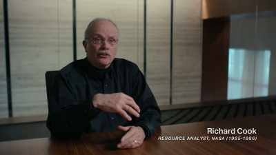 The same solid rocket booster engineers, - Challenger: The Final Flight