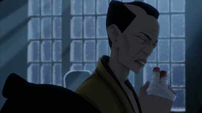 The samurai, he's not human. - BLUE EYE SAMURAI