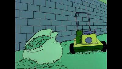 The sandbox. - The Simpsons