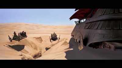 The sarlacc pit and jabba's
is going to throw them all in there, - In Search of Tomorrow