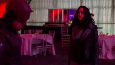 The scarf looked better. - The Defenders