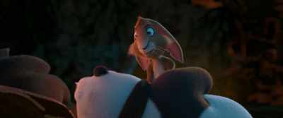 The scarf will keep you warm,
and I will sing you a lullaby. - Big Trip 2: Special Delivery