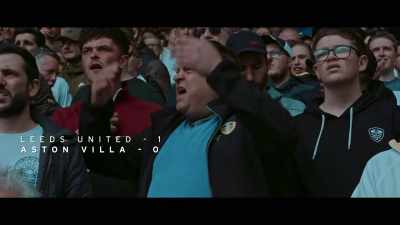 The scenario does not go down well
with the home crowd. - Take Us Home: Leeds United