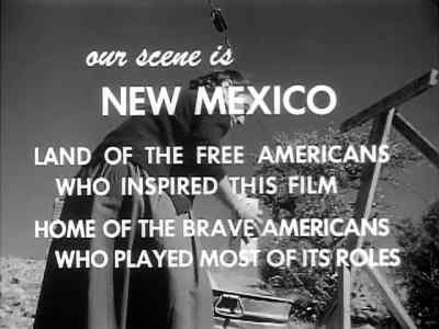The scene is
New Mexico, ... - Salt of the Earth