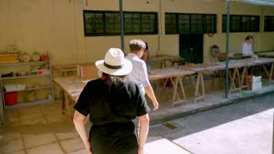The school now analyses thousands
of finds - Raiders of the Lost Past with Janina Ramirez