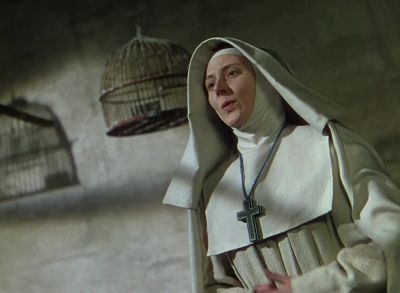 The schoolroom is overflowing with children - Black Narcissus