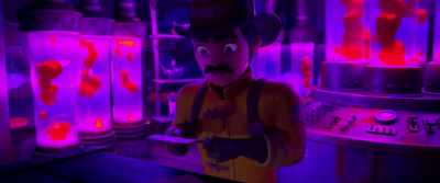 The scientist is a failed artist
who's looking for revenge. - Fireheart