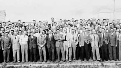 The scientists go to hitler, - Secret Nazi Ruins