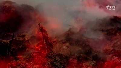 The scorched-earth tactics
that William carries out, - Curse of the Ancients with Alice Roberts
