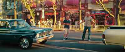 The screen flickers, the
news report continuing - Once Upon a Time in Hollyweird