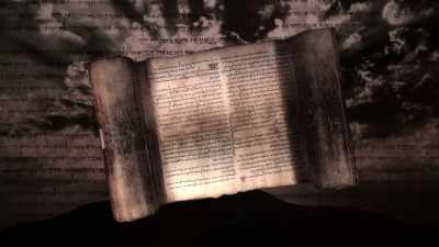 The scrolls strikingly
reveal the difference - Creating Christ