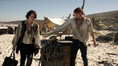 The sea holds untold dangers. - Outlander