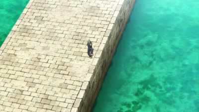 The sea is vast, it's so huge! - One Piece Film Red
